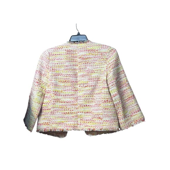 Kate Spade New York Multi Tweed Jacket, Size 4, - Picture 10 of 12